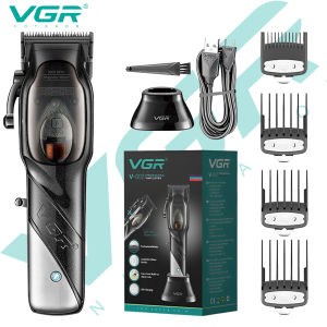 VGR 002 Cordless Barber Professional Hair cutting electromechanical hair clipper 9000 RPM mens high-end hair trimmer