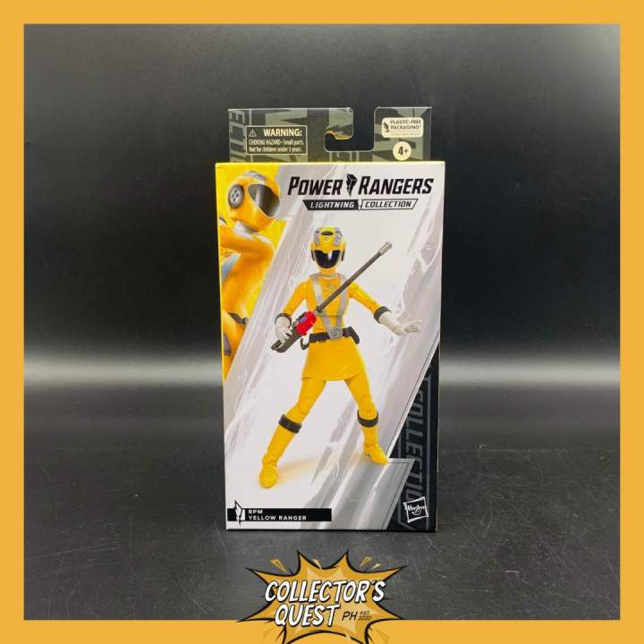 Power Rangers Lightning Collection RPM Yellow Ranger | Lazada PH