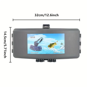Luya Sea Fishing Waist Box Fishing Gear Box Multi functional Independent 7-Grid Design Fake Bait Hook Accessories Storage Box
