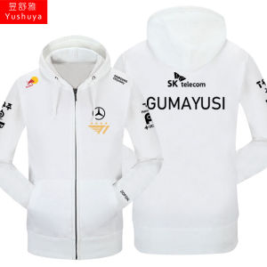 Áo Khoác Cardigan Trùm Đầu T1 Mùa Giải S14 Grand Final Faker Áo Nỉ Nam Áo Khoác Ngoài Thường Ngày Mùa Thu Đông Cotton Polyester