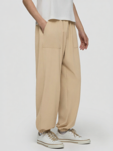 Gap | Woven Elastic Waist Cuffed Pants Casual