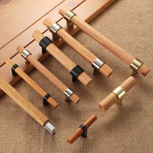 OPEAREY Home Hardware Wardrobe Cabinet Kitchen Wood Door Handle Cupboard Door Knob Drawer Pulls