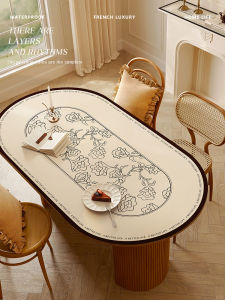 Vintage Style Luxury Waterproof Oil-Resistant Heat-Resistant Tablecloth