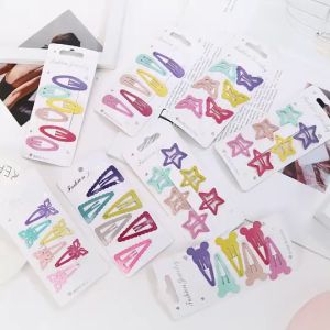 Set 6 kẹp tóc cho bé hình sao sắc màu cực đáng yêu mã PK-007