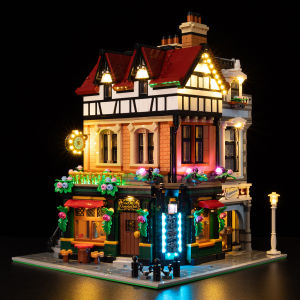 Kyglaring LED Light Kit suitable for Lego 10350 Tudor Corner Building Block Decorative Lamp No Lego Building