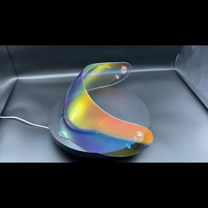 K3 K4 กระจกอุปกรณ์เสริมสำหรับหมวกกันน็อคมอเตอร์ไซค์ เหมาะสำหรับหมวกกันน็อคแบบเต็มหน้า K3 K4 หมวกกันน็อค ไวเซอร์ ชุบไฟฟ้า ใช้ได้ทั้งกลางวันและกลางคืน