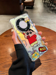 Cute Cartoon Boy Anime Phone Case Transparent Soft Silicon Protective Cover for Honor X70 X60 pro X50 GT X40i X30 X10 Couples