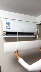 Telescopic Air Conditioner Air Deflector Anti-Direct Air Diverter Cover Hangs Wind Direction Baffle Universal