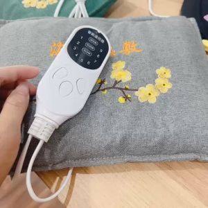 Túi chườm thảo dược nóng bằng điện | Túi chườm muối ngải cứu làm nóng bằng điện | Gối chườm ngải thảo dược