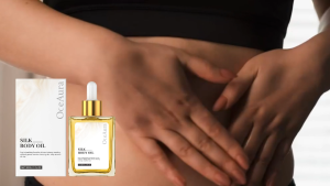 OceAura Silk Body Oil Pheromone Charm Fragrance Essential Oil Brightens Tightens Skin Reduces Roughness Reduces Blemishes Balances Water And Oil 30ml