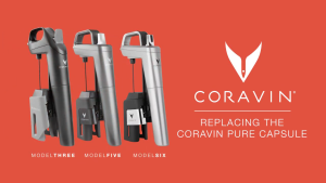 CORAVIN Pure Argon Capsules 21ml Pack of 6