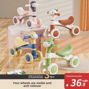JIFANPAUL | 1-3 Years Old Balance Bike No Pedals Scooter