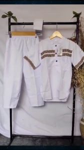 Koko Satu Set Keren Anak Laki-Laki Baju Muslim untuk Usia 1-12 Tahun