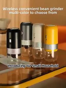 Electric Coffee Grinder USB Wireless Professional Ceramic Grinding Core Coffee Beans Mill Portable Coffee Maker Accessories
