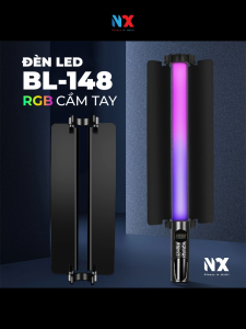 Đèn led stick cầm tay RGB BL-148 nhiều chế độ ánh sáng RGB và ánh sáng trắng