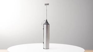 cliton | Wireless Electric Mini Milk Frother Coffee Whisk Portable Egg Beater Blender Kitchen Cooking Stirrer Cappuccino Coffee Maker