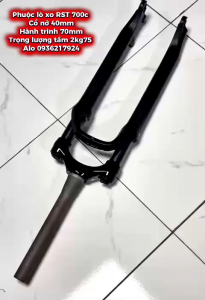 Phuộc lò xo RST MTB 700c và 29inch cổ nở (ống bầu) made in Taiwan dành cho xe đạp