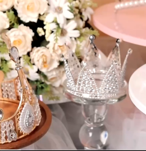 Vương Miện Trang Trí Bánh Kem & Trang Trí Bó Hoa - Phụ Kiện Trang Trí Sáng Tạo