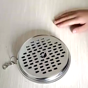 ใส่ยากันยุงเเบบขด กล่องใส่ยากันยุง ตะแกรงใส่ยากันยุง ถาดใส่ยากันยุง ที่ใส่ยากันยุง มีฝาปิด ใช้ง่าย พกพาสะดวก สินค้าคุณภาพ