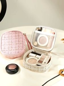 Small Cosmetic Bag Portable Makeup Pouch Lipstick Bag Sanitary Napkin Storage Bag Cute Organizer