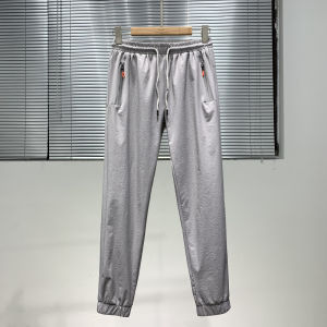 Outdoor Professional Level Mens Lightweight Breathable Elastic Slim Fit Drawstring Sports Casual Pants Long Trousers