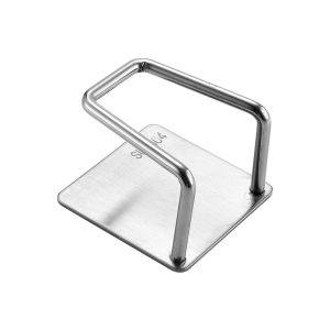 Stainless Steel Waterproof Hook for Kitchen Wall Mounted Storage Rack Dishwashing Basin Sink Crevice Organization Solution