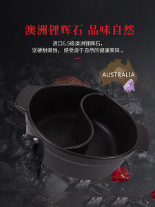 หม้อหุงต้มซุปกระเซ็นอุณหภูมิสูงถ้วยดินเผาไฟฟ้าแบบจีน หม้อหุงต้มขนาดใหญ่สำหรับใช้ในธุรกิจ