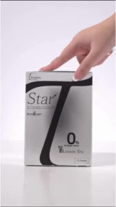 [ 2 แถม 2 ] Vcretra วีเคร็ทตร้า Star T อาหารเสริม ทาทายัง แบบชงดื่ม 1 กล่อง 10 ซอง ของแท้