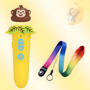 zhencool | Shockproof Silicone Protective Case With Hat For Jojo Point Reading Pen Baby Bus Jiojio Anti-Fall Storage Bag Children Cartoon G3/G4 Bag