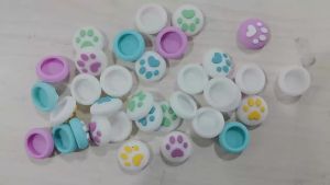 Thumbstick Grip Case Silicone Soft Thumb Stick Grip Cap Joystick Cover or N Switch Lite Oled JoyCon Controller Gamepad