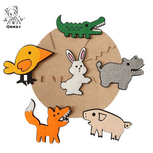 Who Bit My Cake Storybook Matching Doll Stickers Early Education English Stage Performance Play Costume Props Creative DIY