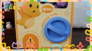 BHQ Toys เล่นไข่หมุน กาชาปอง ของขวัญคริสต์มาส ของขวัญวันเกิด ไข่หมุนของเล่นแบบโตตอบ