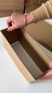 5/10 Cái Hộp Giấy Kraft Hình Chữ Nhật Nhỏ Siêu Bền Thân Thiện Môi Trường Có Thể Tái Chế Dùng Để Giao Hàng Và Bảo Quản