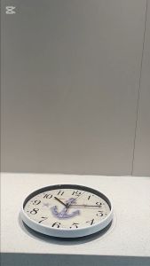 2A Wall Clock Ship/Ship Wheel/Anchor/Welcome Design 8"/10" for Living Room & Bedroom (2A152)
