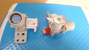 selenoid mesin cuci 4 lubang  LG AJU72912233  1 inlet
