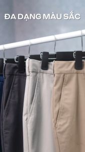 [SALE 18-21.11 - TẶNG QUÀ ĐƠN TỪ 199K]Quần dài nam Kaki Excool co giãn đàn hồi Coolmate Quần Dài Nam Chất Liệu Kaki Quần Dài Nam Phong Cách Thể Thao - Lazada