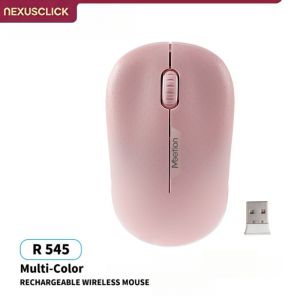 NexusClick 2.4G Silent Wireless MouseErgonomic with USB Receiver1600 DPI5 Million Click LifeEnergy Savingfor PC Office Home