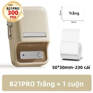 Niimbot B21 Pro Mini Máy In Ảnh Nhiệt 300dpi Bluetooth Máy In Nhãn Không Mực Cho Gia Đình/Văn Phòng/Kinh Doanh Giấy Dính 20-50mm