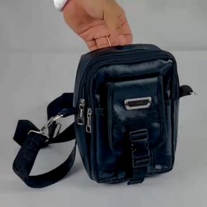 Tas HP Tas Selempang Kulit PU Polo Amstar Tas Smartphone Tas Selempang Pria dan Wanita Tas Kulit