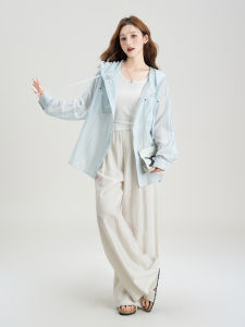Hooded Sun-Protection Shirt Summer Loose Fit