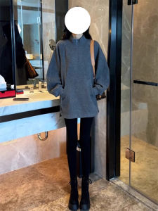French Design Plush Womens Sweatshirt