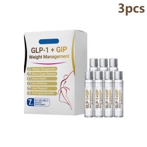 Bộ Sản Phẩm Quản Lý Cân Nặng GIP GLP 1 7 Món - Kiểm Soát Sự Thèm Ăn Điều Hòa Đường Huyết Tăng Cường Năng Lượng Chăm Sóc Sức Khỏe Đường Ruột Sản Phẩm Giảm Cân Dạng Nước