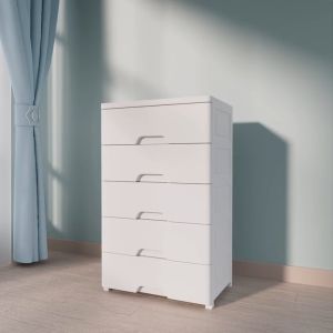 Pocket Dragon Loker Plastik Kabinet Drawer Storage Cabinet Plastic Stacking Rack Storage Cabinet Plastic Wardrobe Drawer Cabinet Double Carrying Capacity [ Garansi lima tahun ]