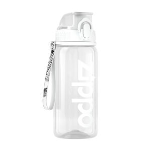 Zippo แก้วน้ำพกพาความจุขนาดใหญ่สำหรับออกกำลังกายกลางแจ้ง วัสดุ Tritan สำหรับการเดินทางและปั่นจักรยาน