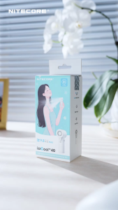 NITECORE izzcool 40 Handheld Fan Rechargeable Air Conditioner Fan Cooling Spray Mist Cooler