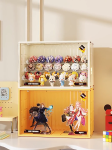 Easyhome.sg Foldable Toy Storage Display Box / Large Capacity / Dust-proof /Easy Installation