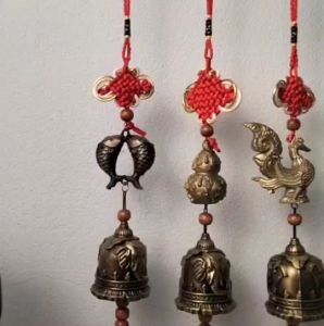 กระดิ่งลม โมบายจีนโบราณ พู่ห้อยจีน พู่แดงมงคล โมบายกระดิ่งลม โมบายจีน โมบายพู่แดง เสริมมงคล โชคลาภ