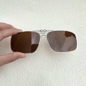 Polarized Anti-UV Flip-up Clip-on Sunglasses