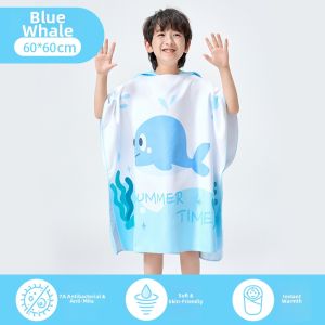 YUKE | Hooded Quick-Dry Absorbent Child Bath Towel