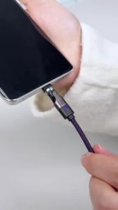 Cáp Sạc Nhanh Type C To C 240W PD3.1 540 °   Cáp Xoay 5A Cho iPhone MacBook Samsung UGREEN/Anker Powerbank Dài 1m